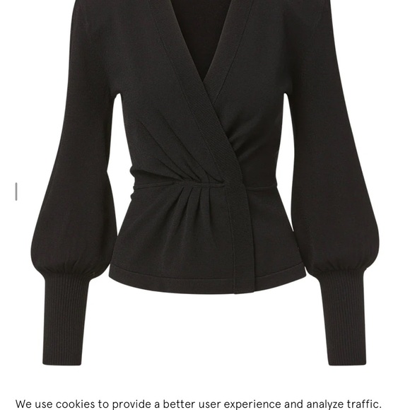 Veronica Beard Tabisa wrap sweater - Picture 4 of 6